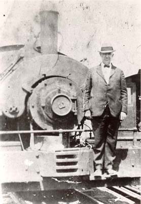 A �boss� in the railroad yard, early 1900�s