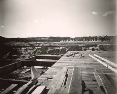 Building loading dock for McCormack, Port Washington, N.Y., c. 1940