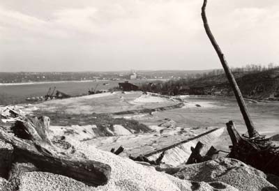View of sandbanks, 1941