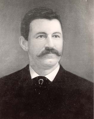 Portrait of John Joseph McLaughlin (b. 1843), by E. Danton. Mr. McLaughlin owned Cow Bay Sand company. 